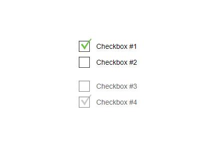 CSS cтилизация Checkbox