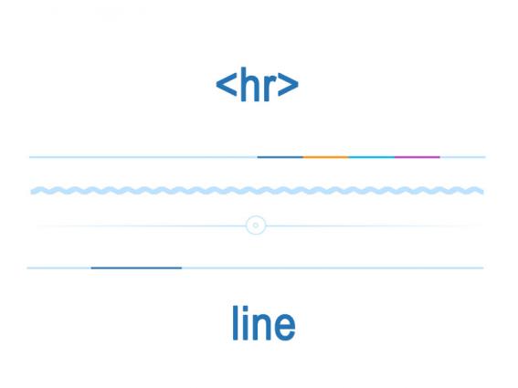 Делаем оформление линий тега hr через CSS