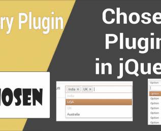 Chosen jQuery - плагин для поиска данных в выборе SELECT